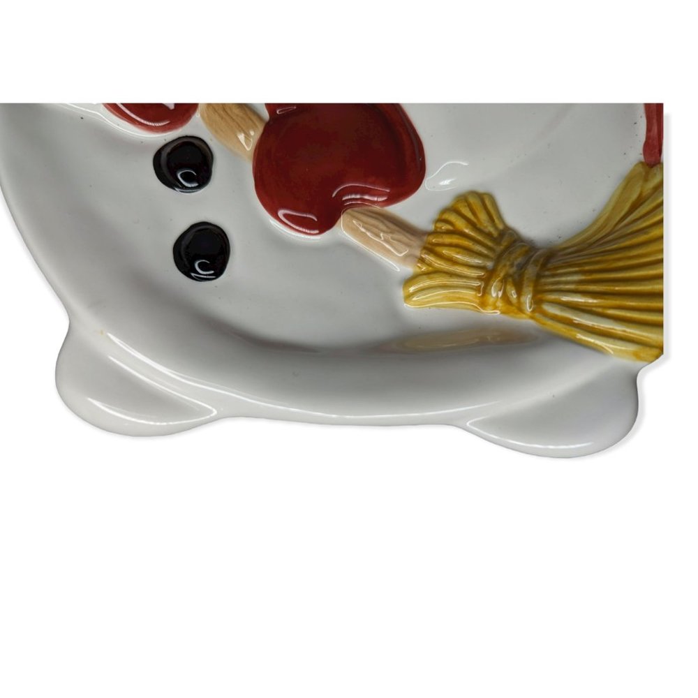 Fitz & Floyd Essentials Snowman Plate - Picture 5 of 11